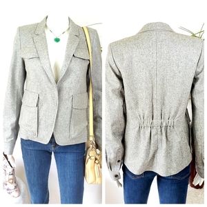 Club Monaco very flattering cinch back blazer